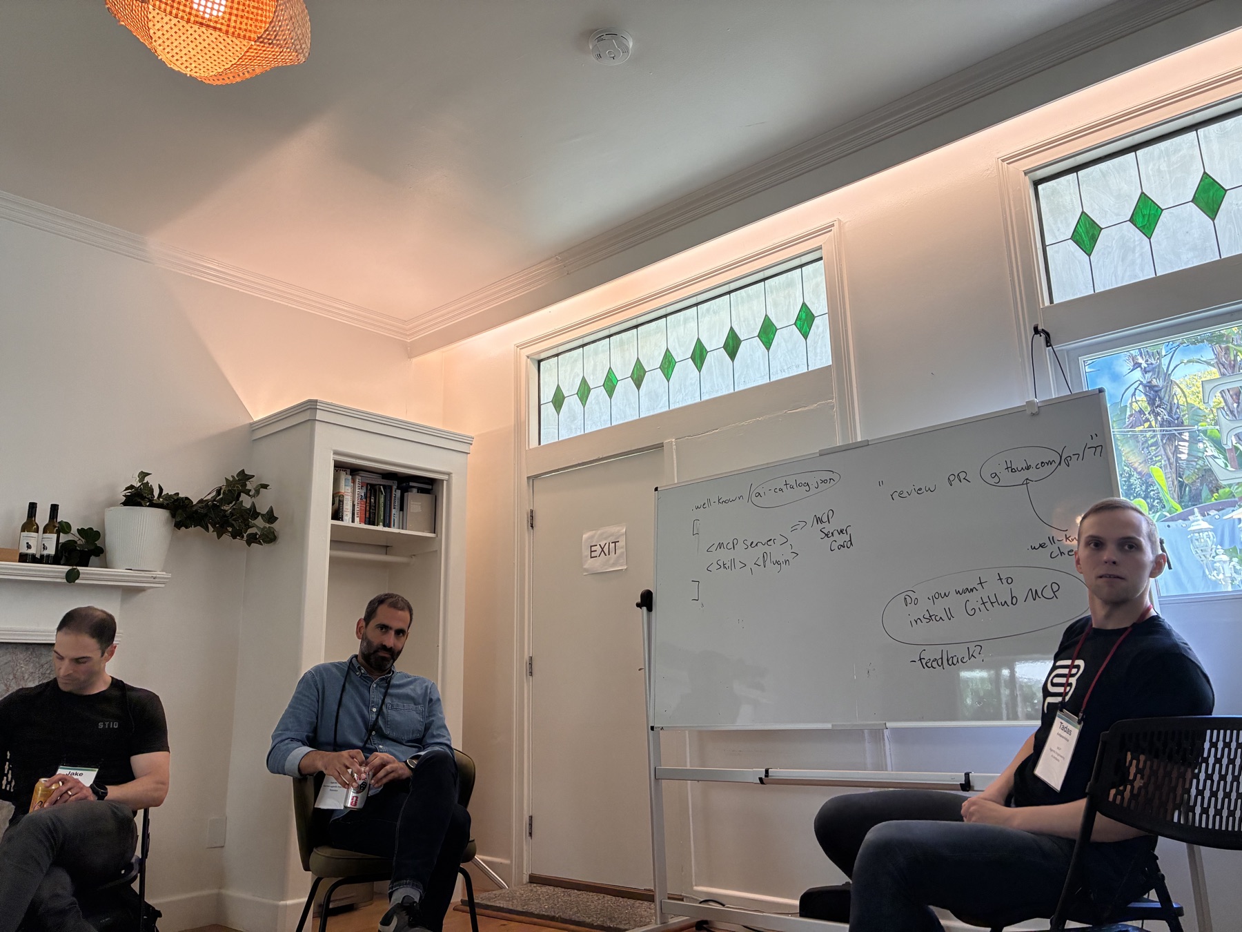 An indoor breakout session on MCP and agentic plugins